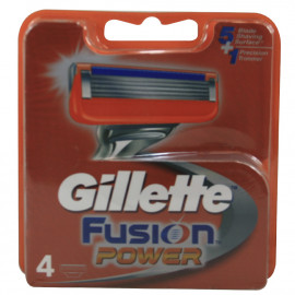 Gillette Fusion Power cuchillas 4 u.