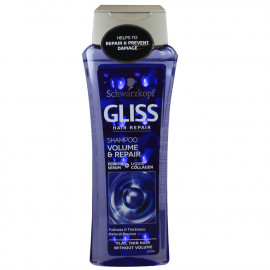 Gliss shampoo 250 ml. Volume with liquid keratin.