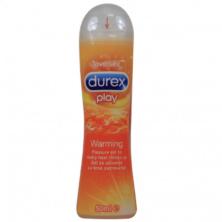 Durex play gel 50 ml. Warming.