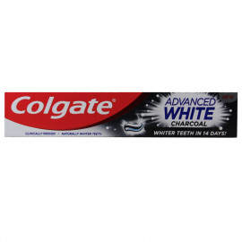 Colgate pasta de dientes 75 ml. Advanced carbón.