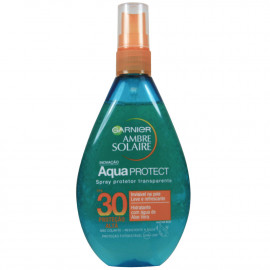 Garnier solar spray 150 ml. Aqua protect hidratante protección 30.