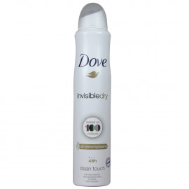Dove desodorante spray 200 ml. Invisible Dry.
