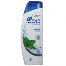 H&S shampoo 300 ml. Anti-dandruff menthol fresh.