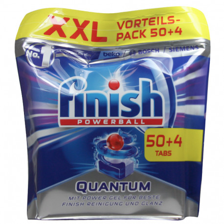 Finish dishwasher powerball 45 4 u. Quantum.