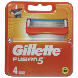 Gillette Fusion 5 cuchillas 4 u.
