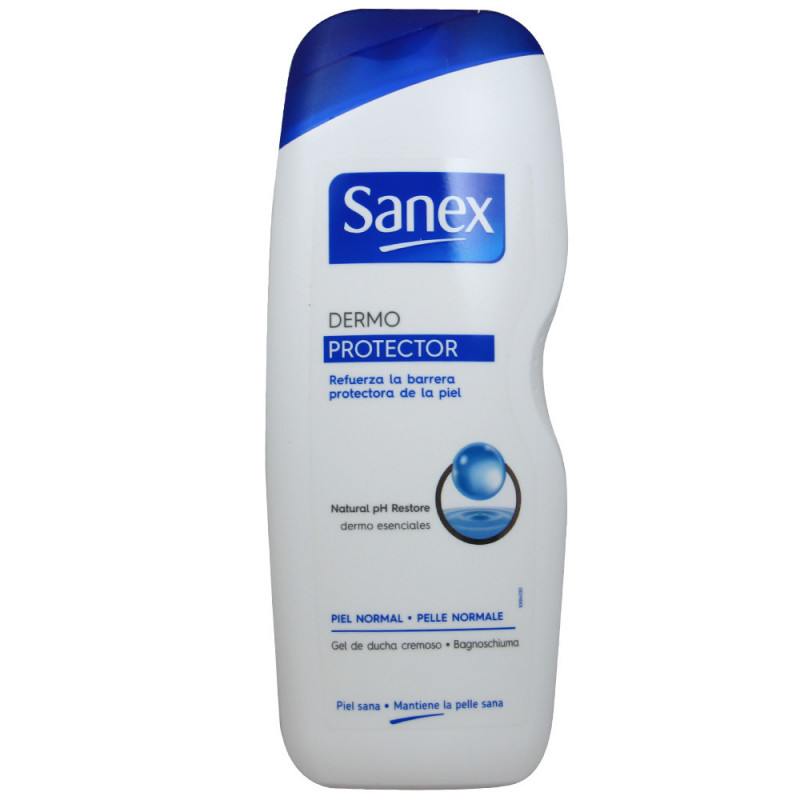 vloeistof slijm Kameel Sanex shower gel 600 ml. Dermo protector normal skin. - Tarraco Import  Export