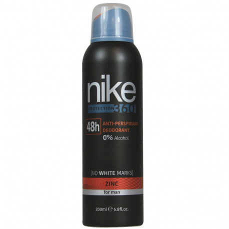 Nike deodorant spray 200 ml. Man Zinc no white marks.