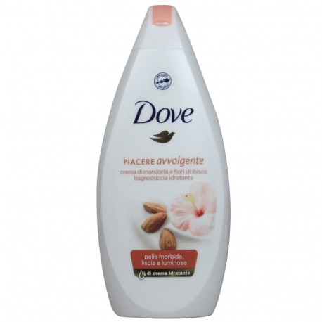 Dove bath gel 500 ml. Almond cream & hibiscus. - Tarraco Import Export