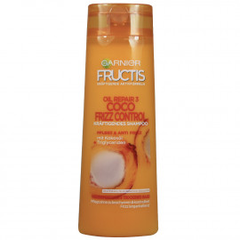 Garnier Fructis shampoo 300 ml. Oleo repair 3 coconut.