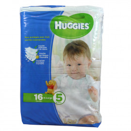 Huggies nappies size 5, 13-18 kg. 16 u.
