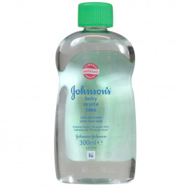 Johnson's aceite corporal 300 ml. Aloe Vera.