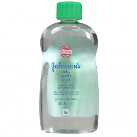 Johnson's aceite corporal Aloe Vera 300 ml.