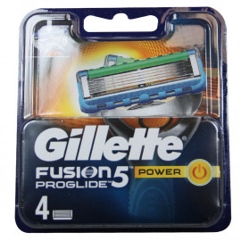 Gillette Fusion 5 Proglide power blades 4 u.