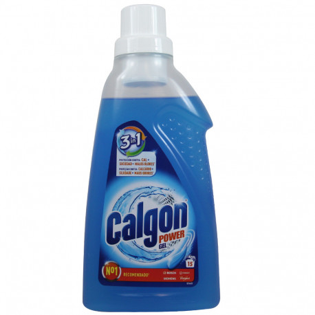 Calgon gel 750 ml. 3 en 1 - 15 dose.