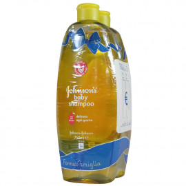 Johnson's shampoo 2 X 750 ml. Original pack duo.