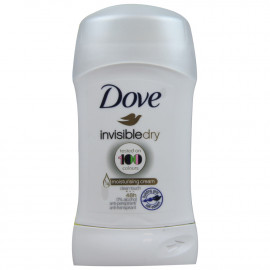 Dove desodorante stick 40 ml. Invisible dry.