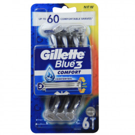 Gillette Blue III maquinilla de afeitar 6 u.