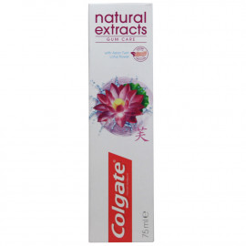 Colgate toothpaste 75 ml. Natural extract lotus flower.