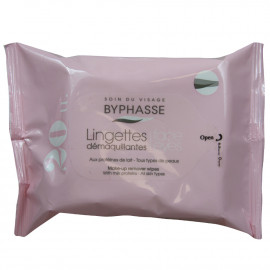 Byphasse remover cleansing wipes 20 u. Face and eyes milk proteins all skin types.