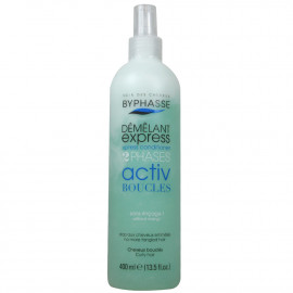 Byphasse biphasic conditioner 400 ml. Curly hair.