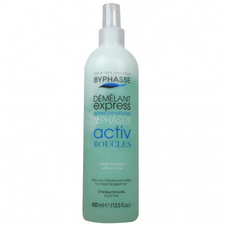 Byphasse biphasic conditioner 400 ml. Curly hair.