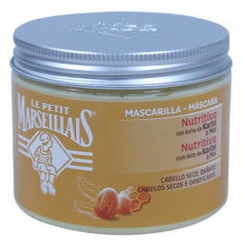 Le Petit Marseilleis mascarilla 300 ml. cabello seco con miel y karité.