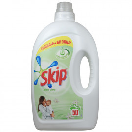 Skip liquid detergent 50 dose. Aloe Vera.