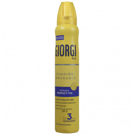 Giorgi hair foam 210 ml. Perfect fix n. 3.