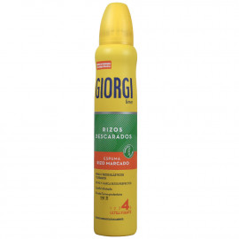 Giorgi espuma para el cabello 210 ml. Rizo marcado n. 4.