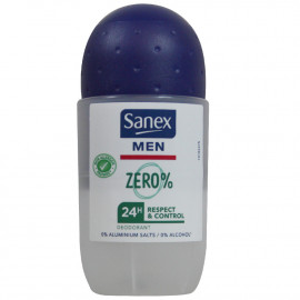 Sanex desodorante roll-on 50 ml. Men Zero %.