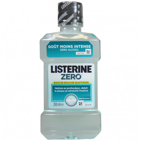 Listerine Antiseptic Mouthwash 250 ml. Zero.