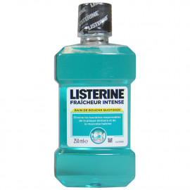 Listerine antiséptico bucal 250 ml. frescor intenso.