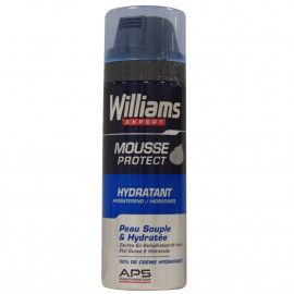 Williams espuma de afeitar 200 ml. Hidratante.