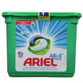 Ariel detergent 3 in 1 tabs - 24 u. Alpine.