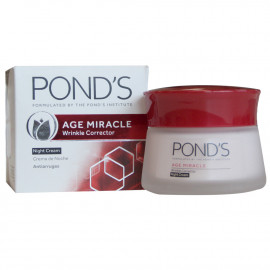 Ponds cream 50 ml. Age Miracle corrective anti-aging night.