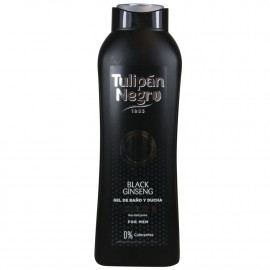 Tulipán Negro shower gel 720 ml. Black for men.