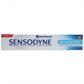 Sensodine toothpaste 75 ml. Extra fresh.