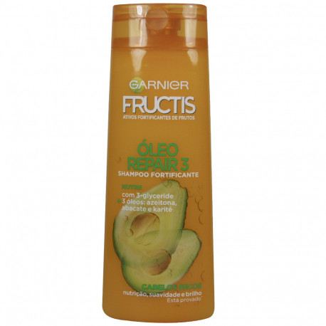 Garnier Fructis shampoo 400 ml. Oil repair 3 olive, avocado and shea.
