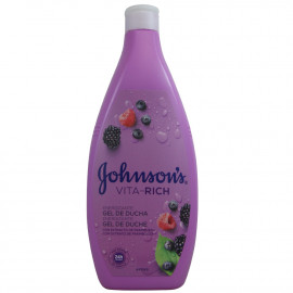 Johnson's Vita Rich gel 750 ml. Extracto de Frambuesa Energizante.
