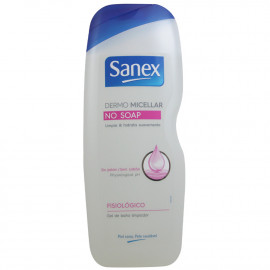 Sanex shower gel 600 ml. Dermo micellar no soap physiological.