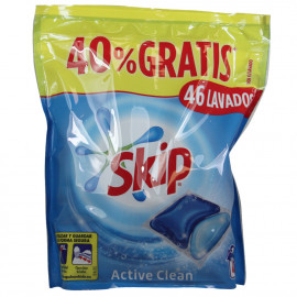 Skip detergente en cápsulas 46 u. Active Clean.
