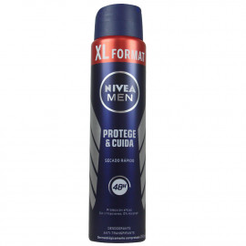 Nivea desodorante spray 250 ml. Men Protege y Cuida.