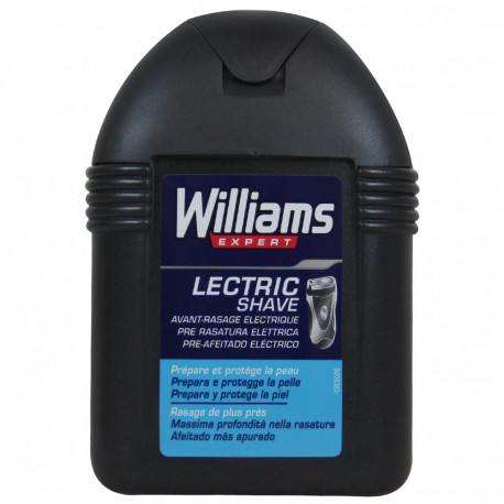 Williams pre-shave lotion 100 ml. Electric shave.
