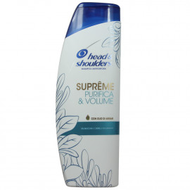 H&S shampoo 400 ml. Anti-dandruff suprême purify & volume.