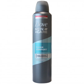 Dove deodorant spray 250 ml. Men clean comfort.