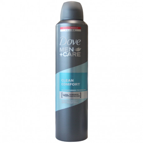 Dove desodorante spray 250 ml. Men care clean comfort.