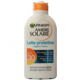 Garnier solar leche 200 ml. Protección 30.