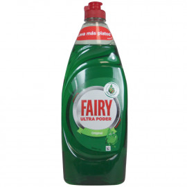 Fairy lavavajillas líquido 650 ml. Original ultra power.