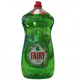 Fairy lavavajillas líquido 1,5 l. Ultra manzana.