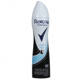 Rexona desodorante spray 200 ml. Invisible Aqua.
